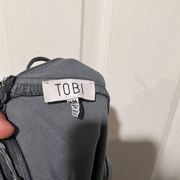 Tobi Long Grey Formal Dress - Picture 12 of 13